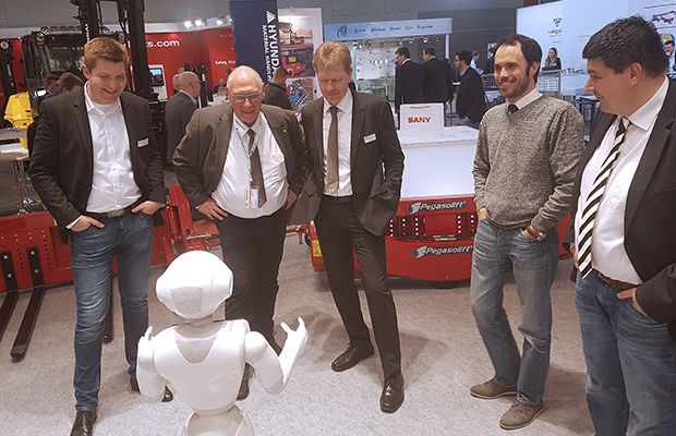 Pepper bei der LogiMAT 2018