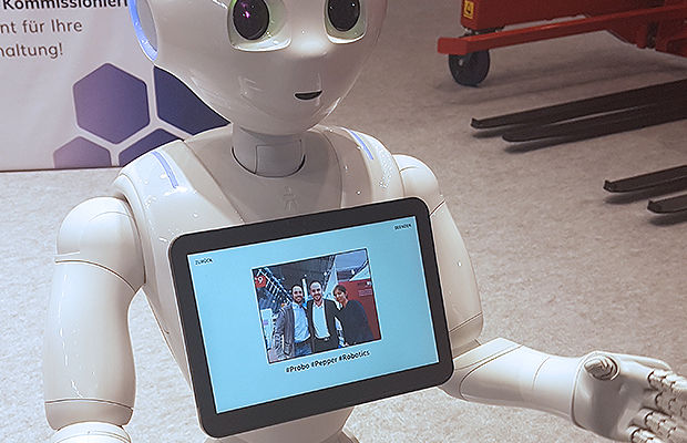 Pepper Selfie - bleibende Erinnerung!